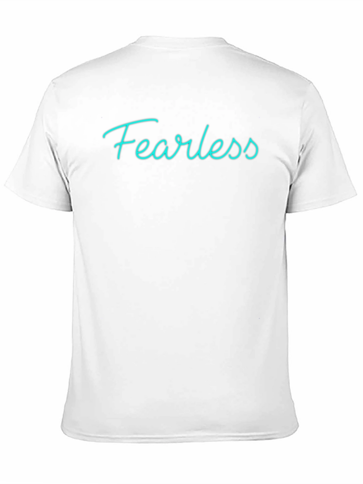 Fearless Black T-Shirt - Stylish Graphic Tee