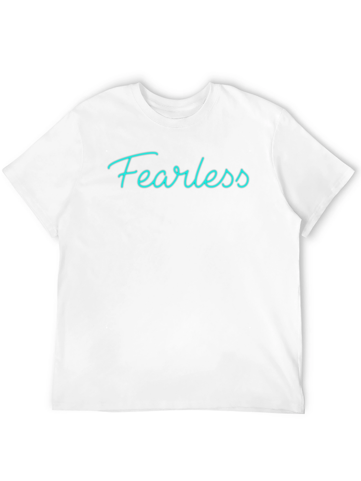Fearless Black T-Shirt - Stylish Graphic Tee