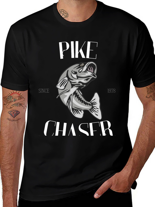Pike Chaser T-Shirt - Fishing Graphic Tee