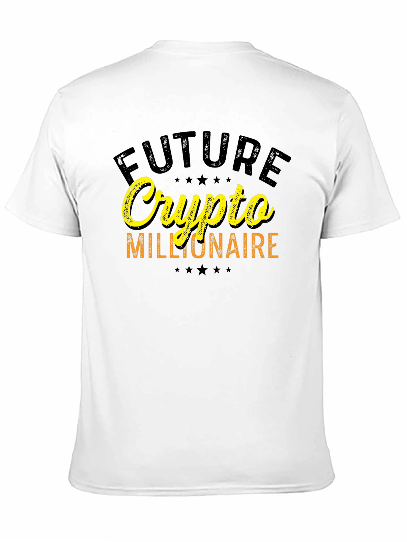 Future Crypto Millionaire Graphic Tee - Black