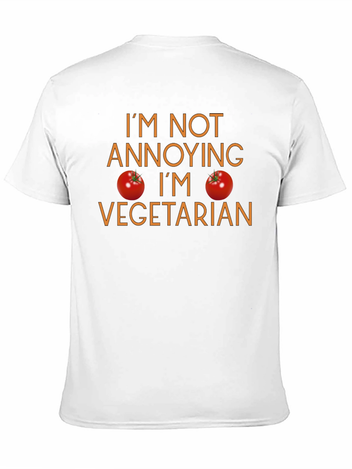 Vegetarian Humor Graphic Tee - Funny Foodie T-Shirt