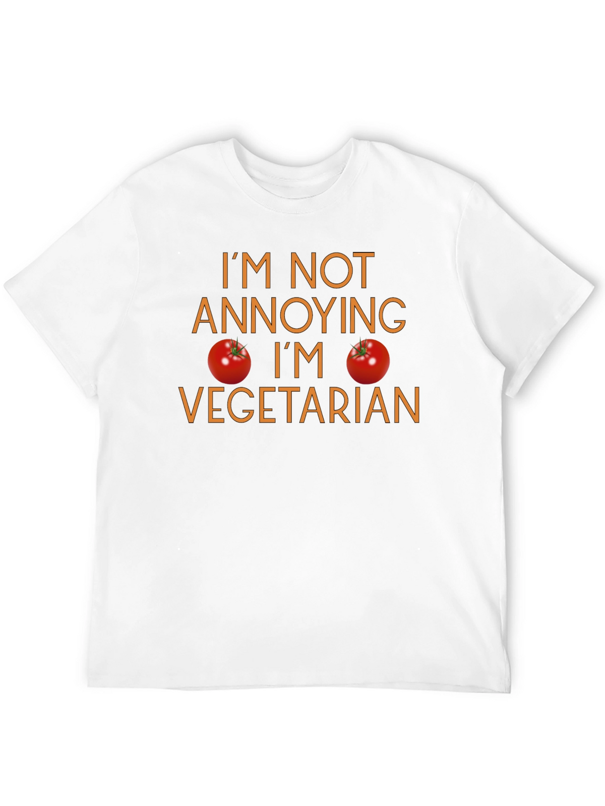 Vegetarian Humor Graphic Tee - Funny Foodie T-Shirt