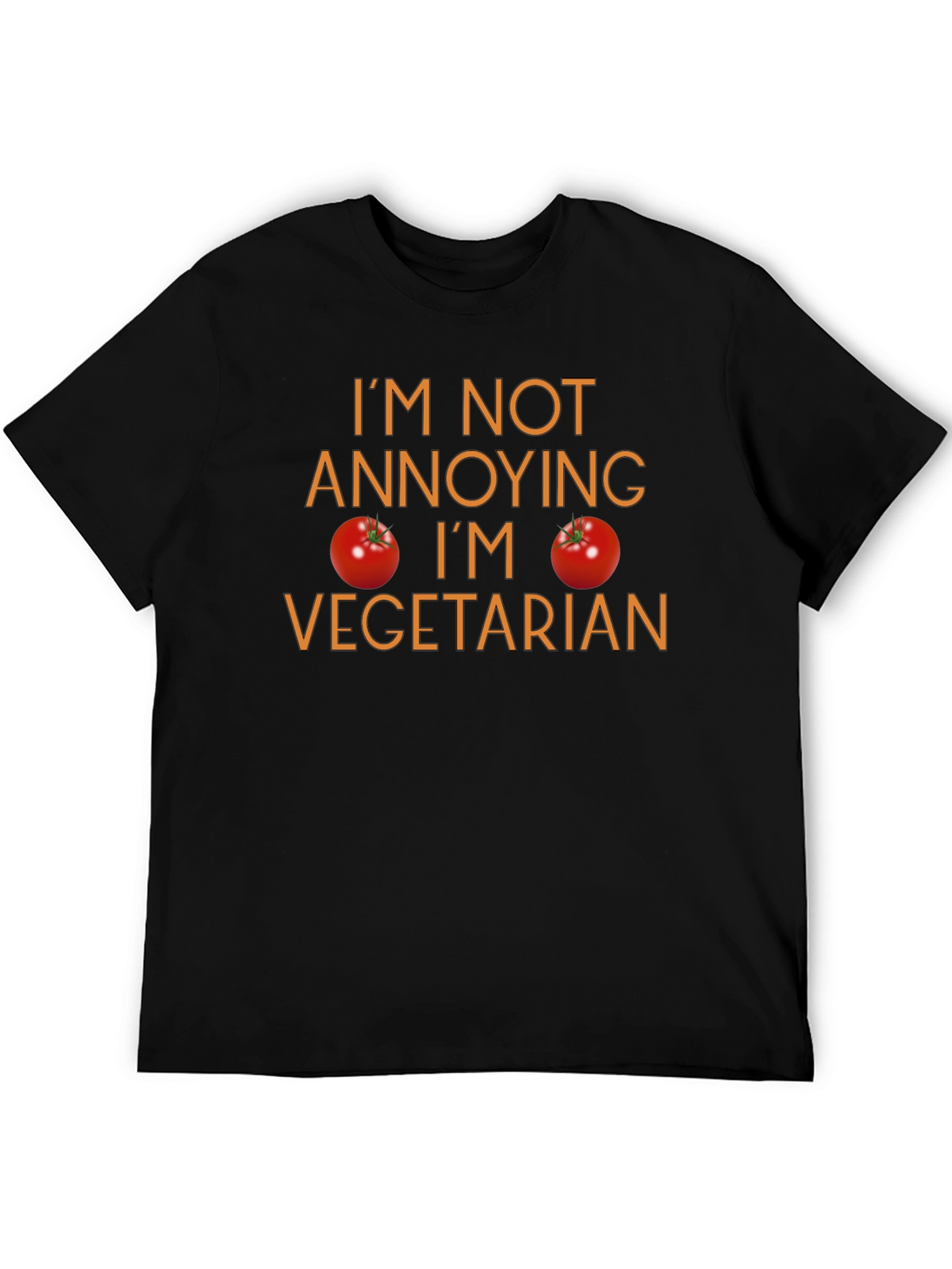 Vegetarian Humor Graphic Tee - Funny Foodie T-Shirt