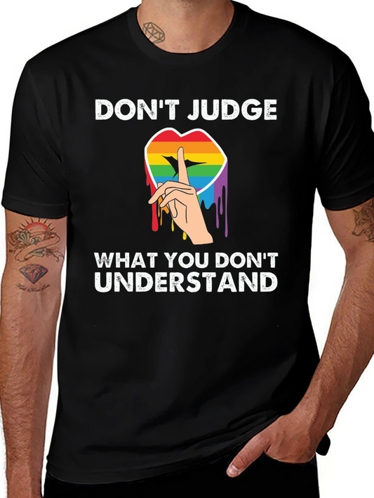 Dont Judge LGBT Pride T-Shirt
