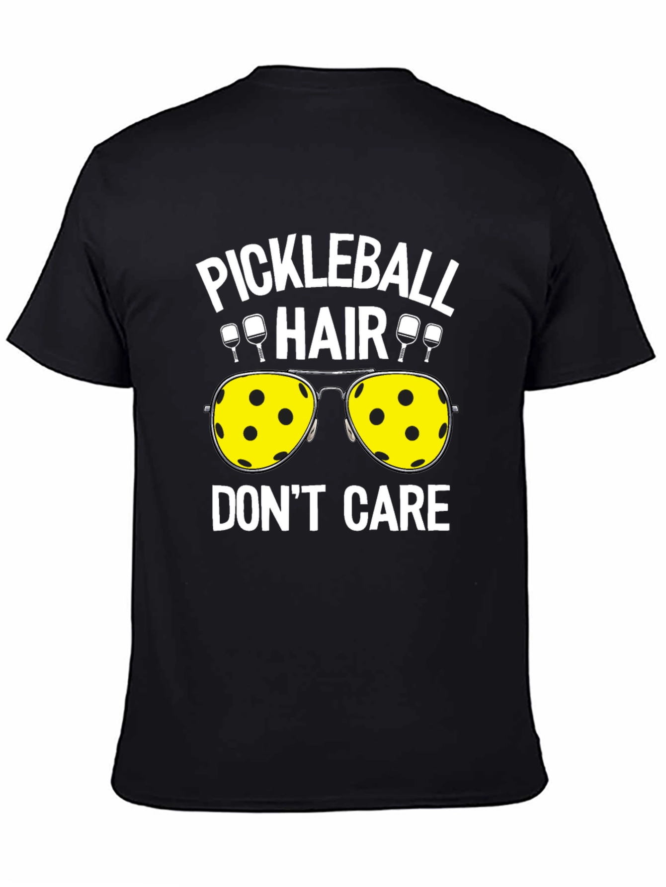 Pickleball Hair Dont Care T-Shirt
