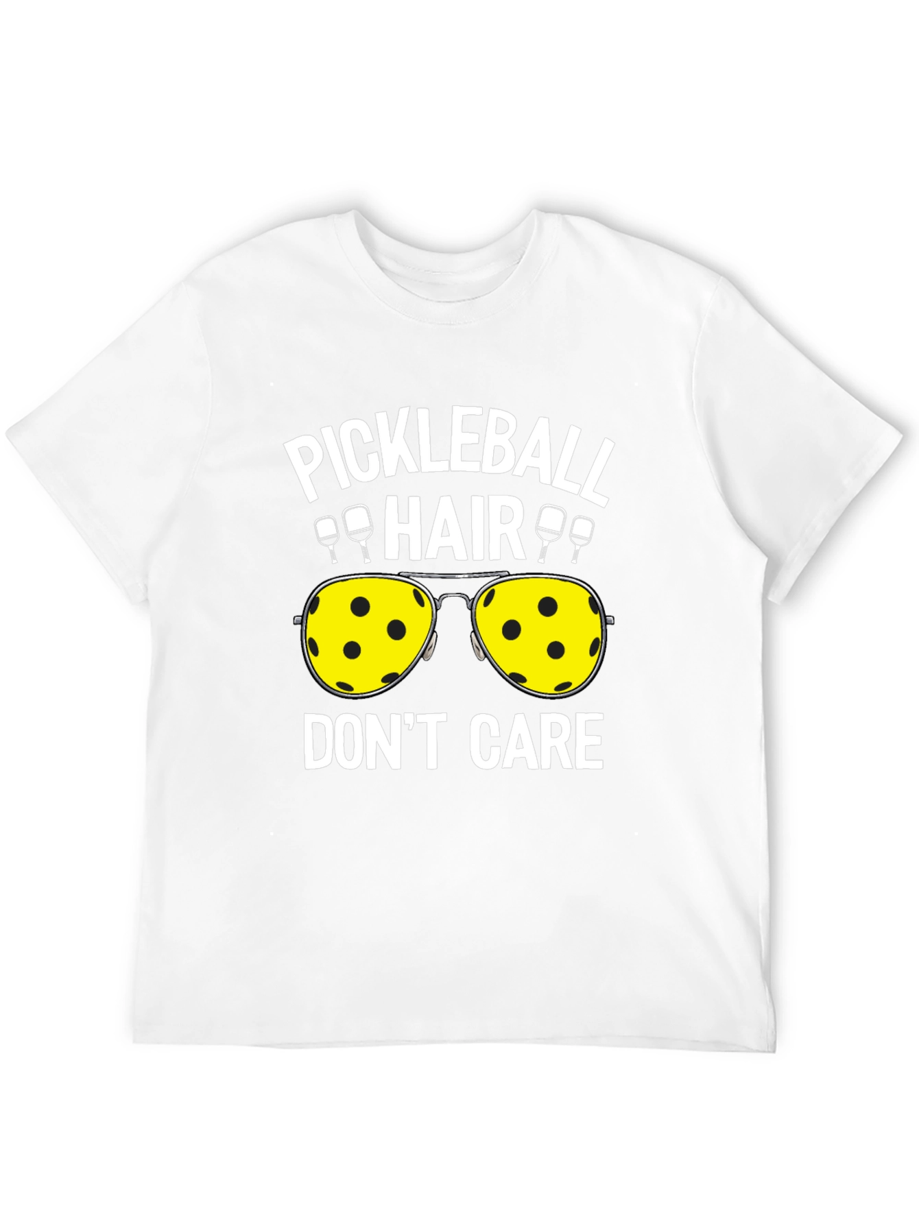 Pickleball Hair Dont Care T-Shirt