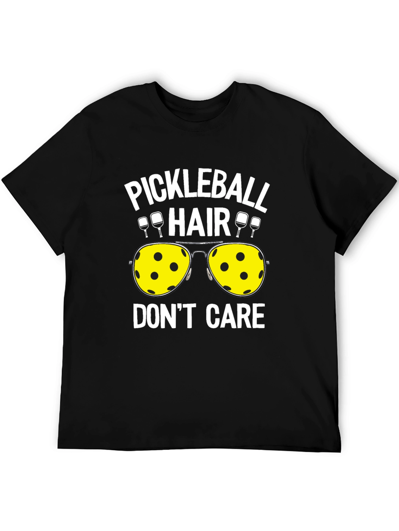 Pickleball Hair Dont Care T-Shirt
