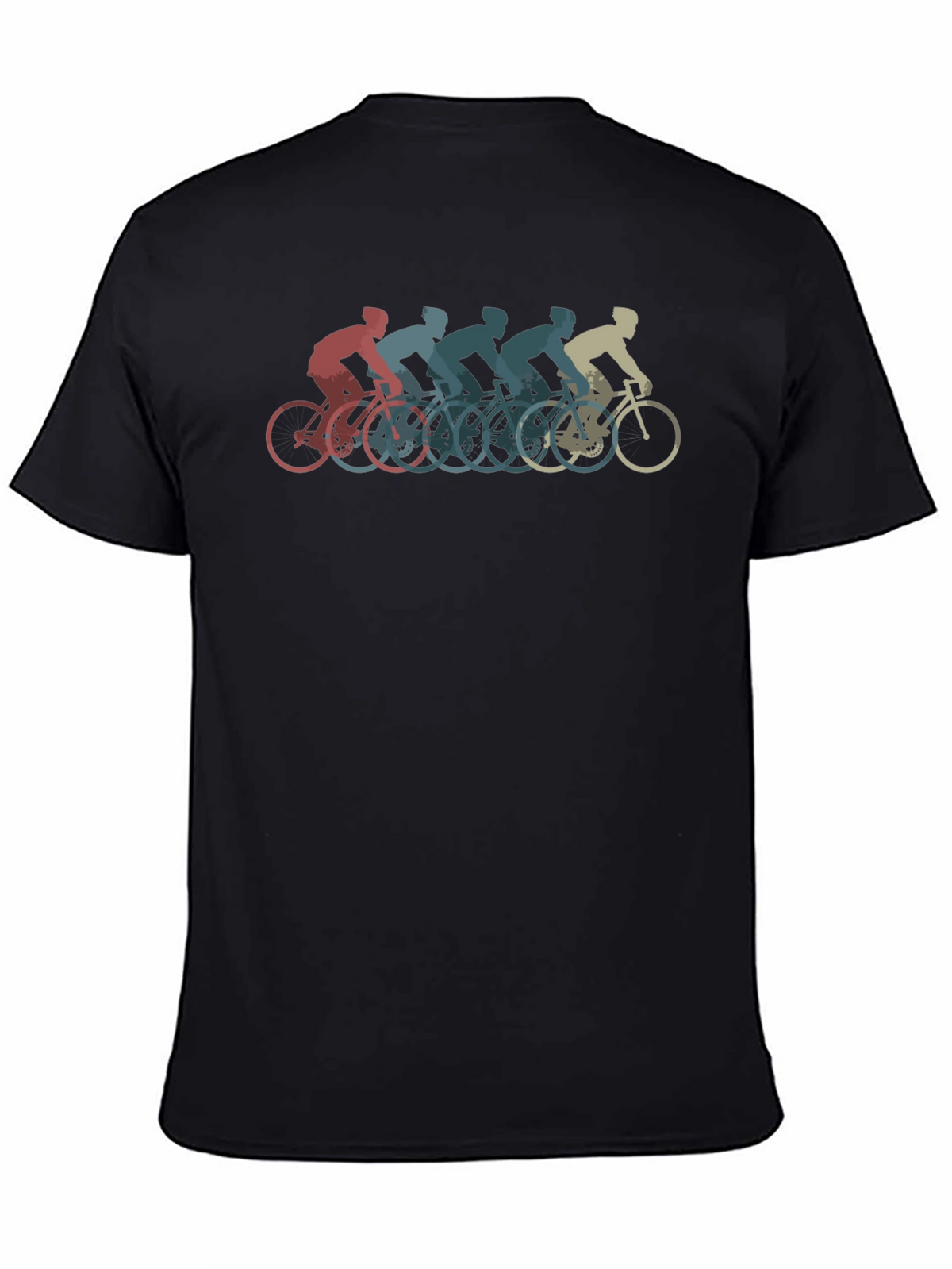 Retro Cycling Team T-Shirt - Cool Graphic Tee