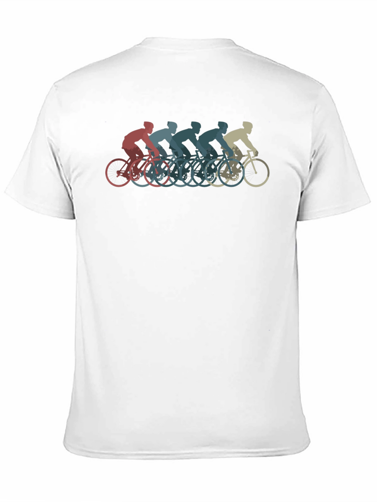 Retro Cycling Team T-Shirt - Cool Graphic Tee