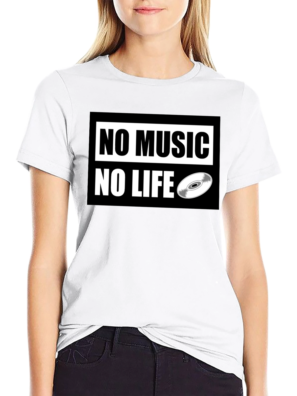 No Music No Life Graphic Tee