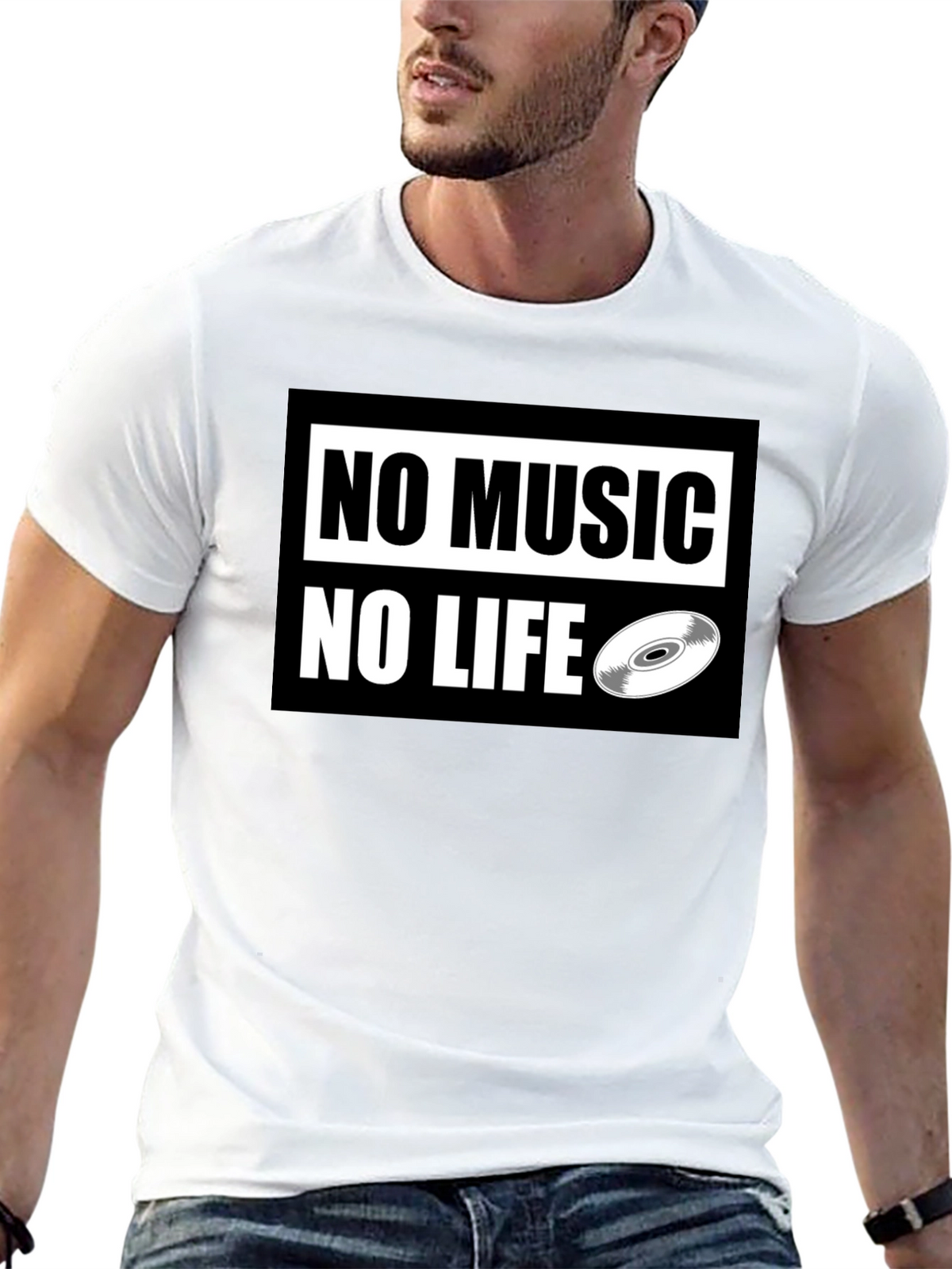 No Music No Life Graphic Tee