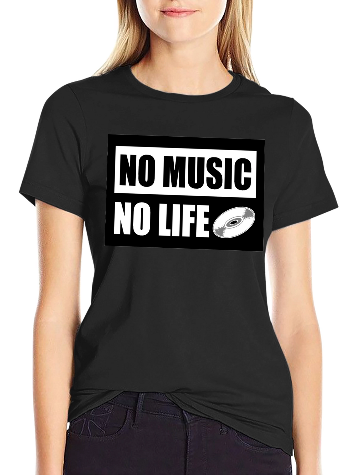 No Music No Life Graphic Tee