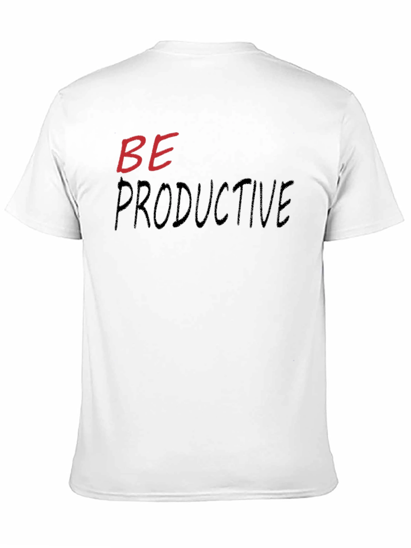 Be Productive Graphic Tee - Black