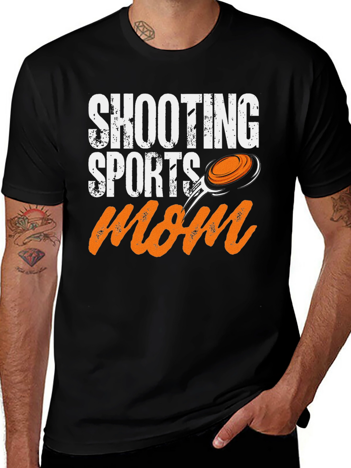 Shooting Sports Mom Graphic Tee
