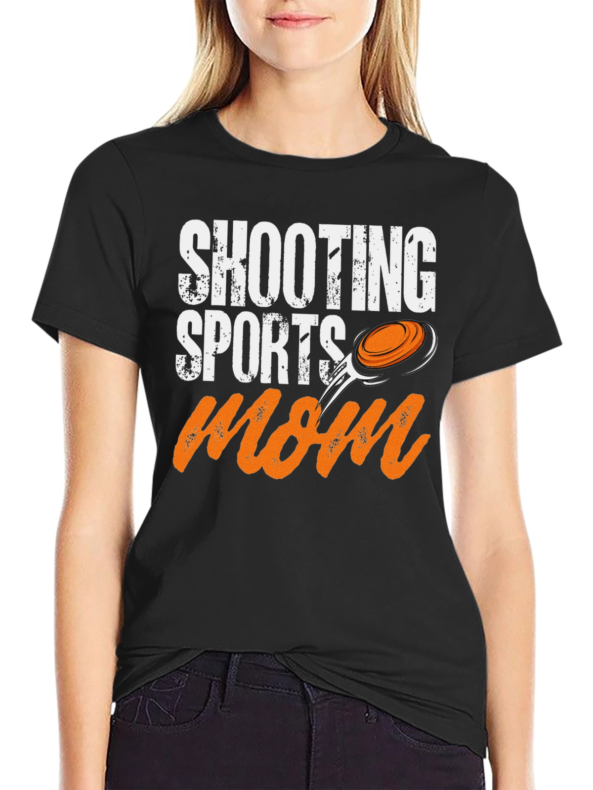 Shooting Sports Mom Graphic Tee