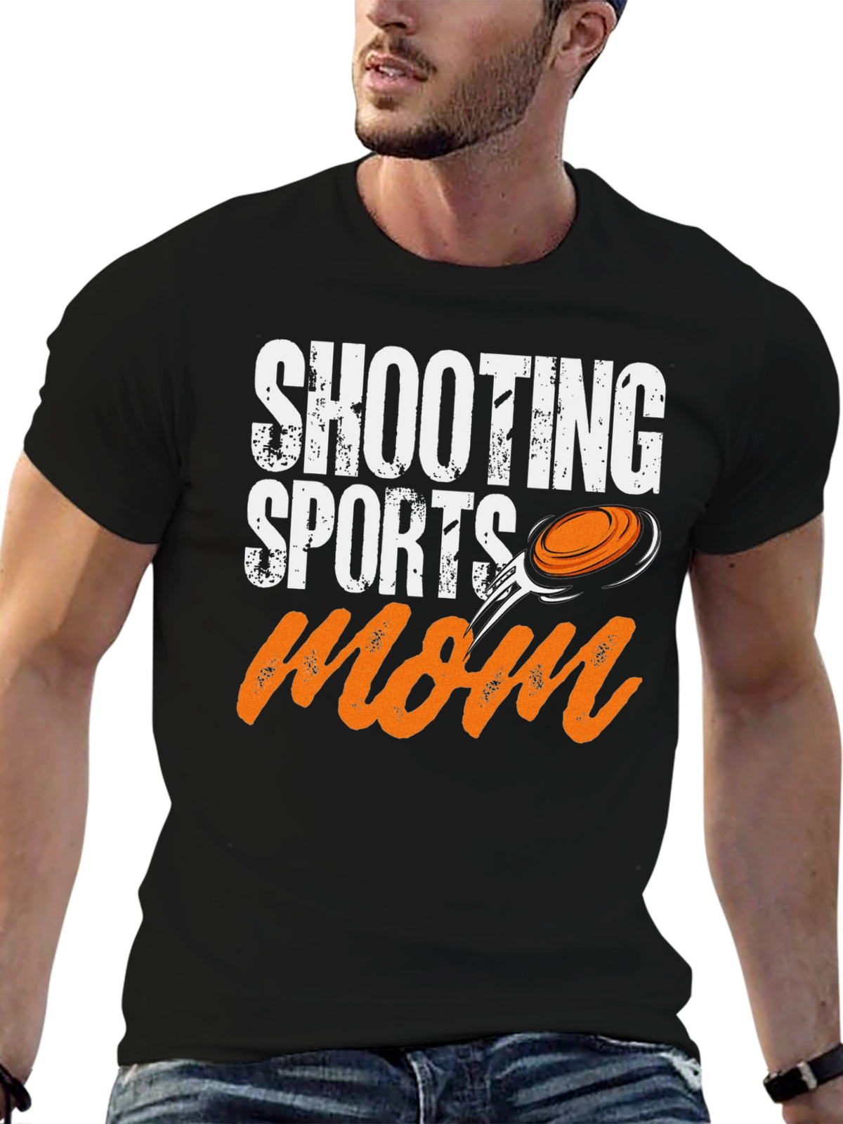 Shooting Sports Mom Graphic Tee
