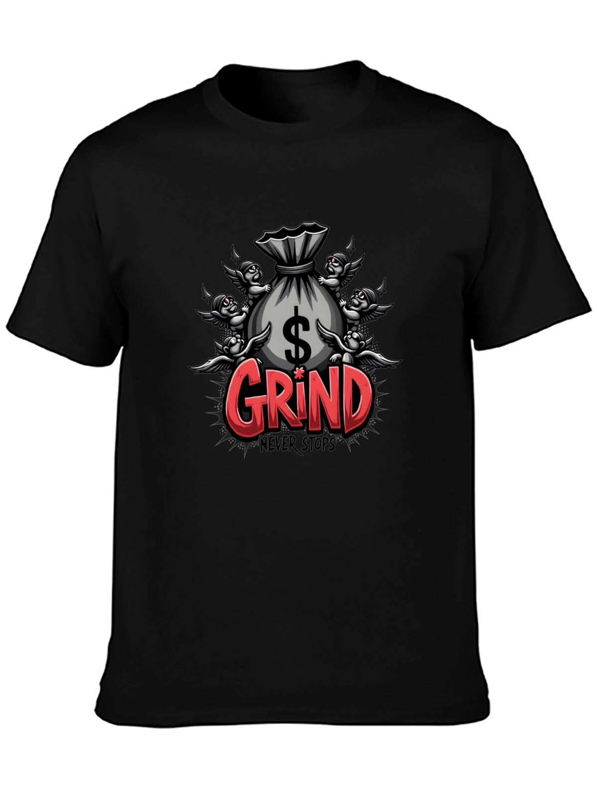 Grind Never Stops Graphic Tee