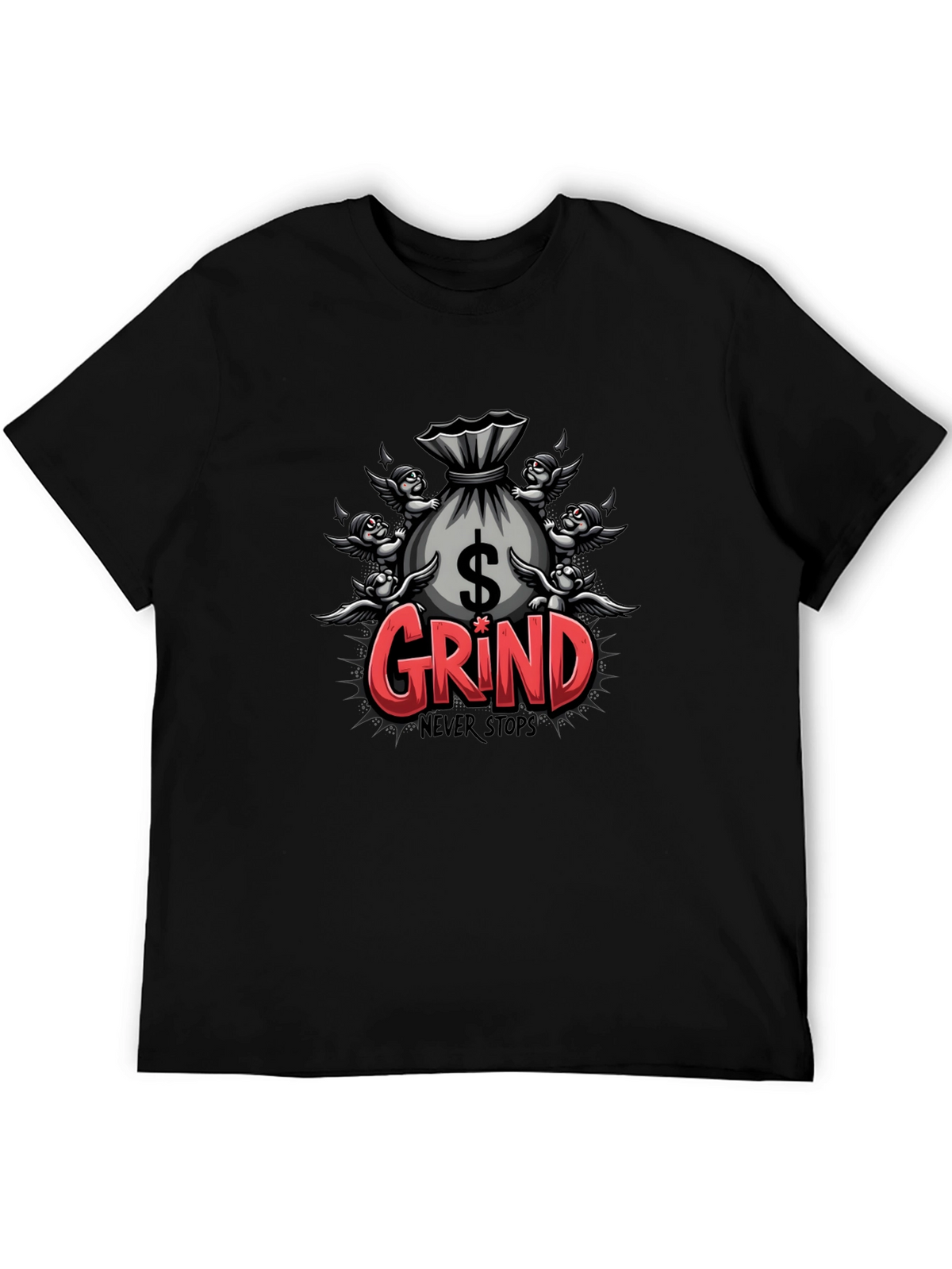 Grind Never Stops Graphic Tee