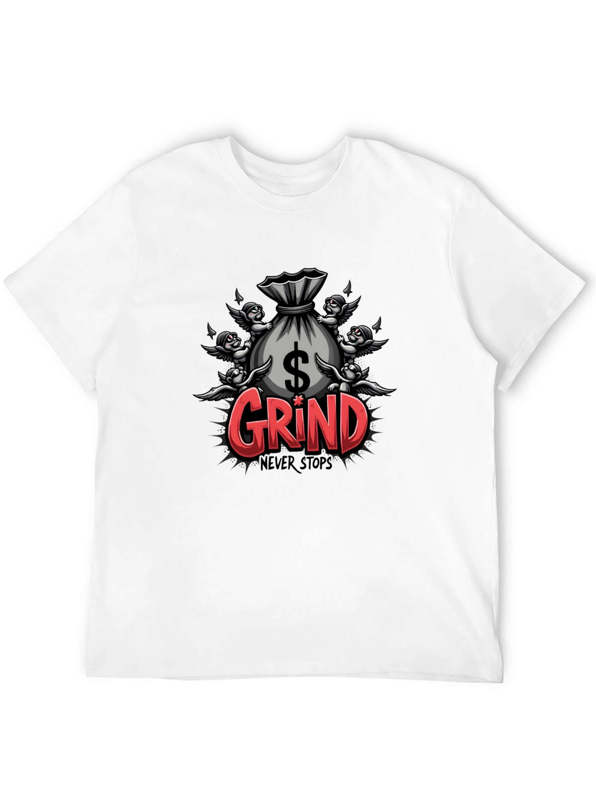 Grind Never Stops Graphic Tee