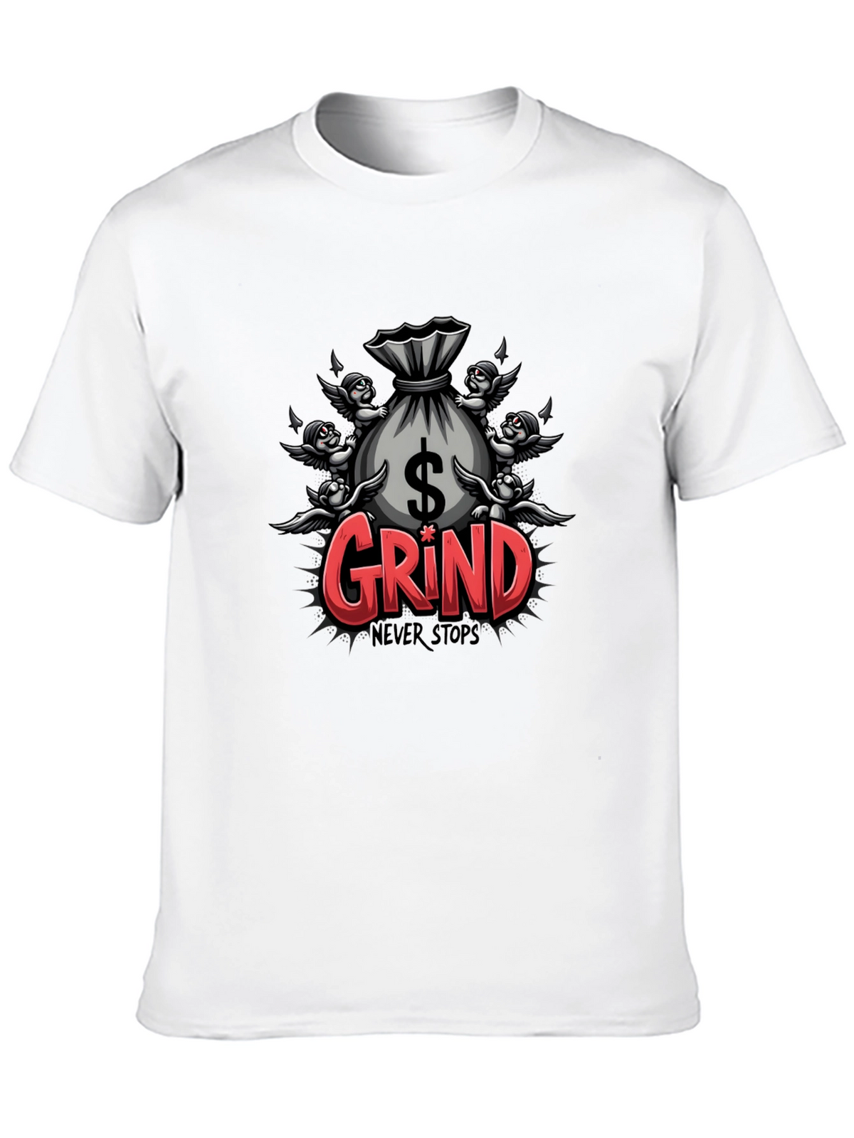Grind Never Stops Graphic Tee