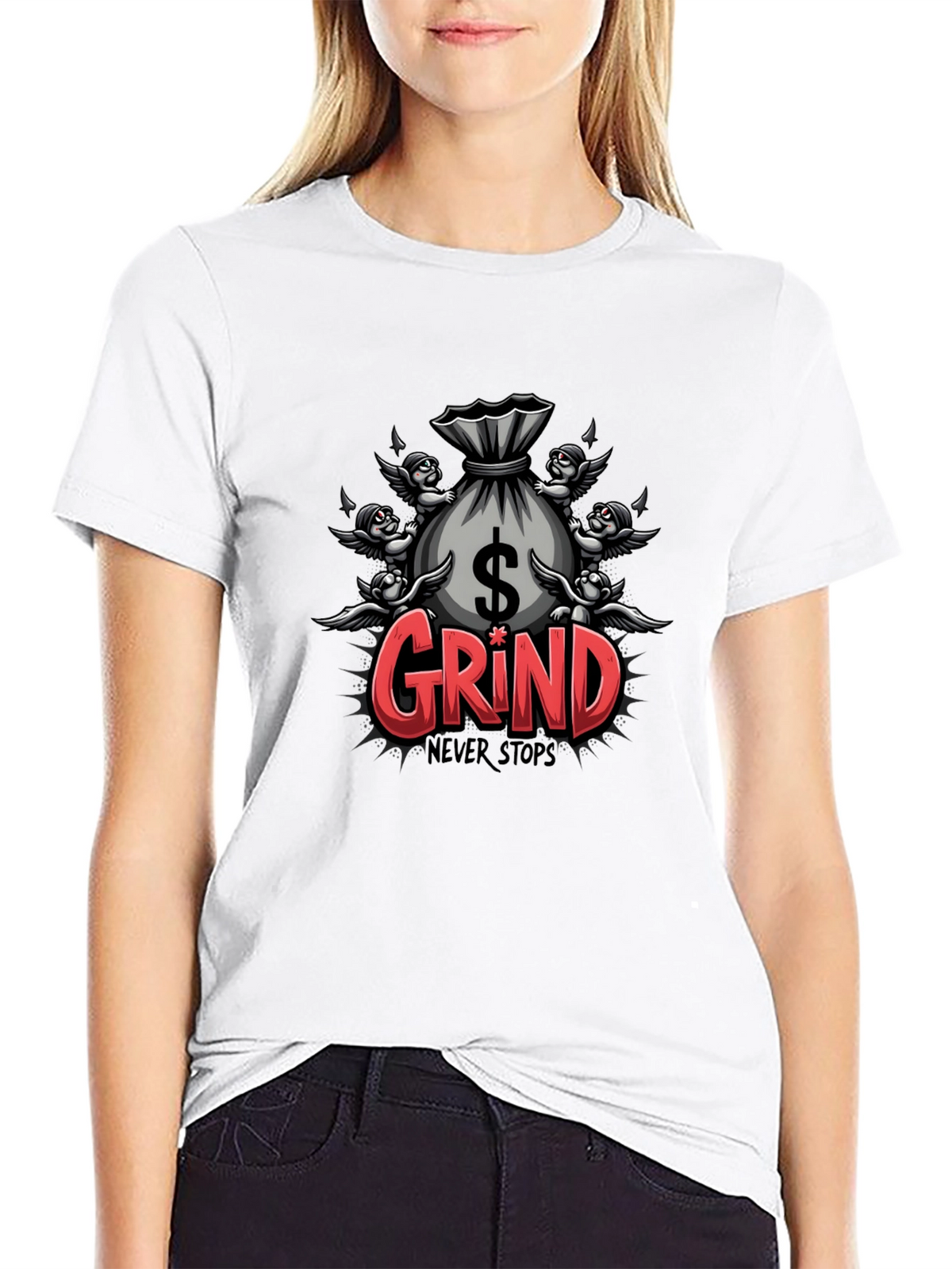 Grind Never Stops Graphic Tee