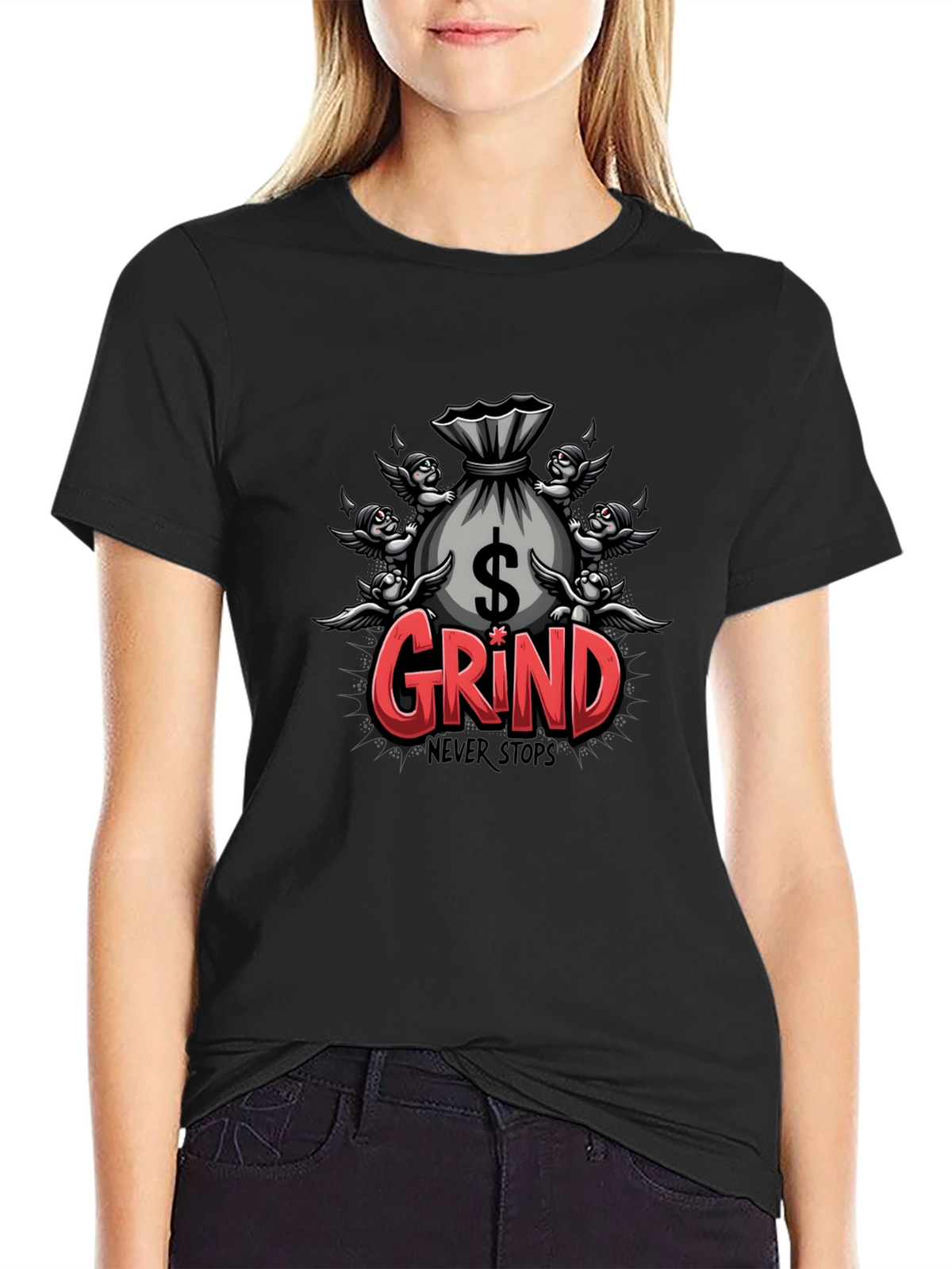 Grind Never Stops Graphic Tee