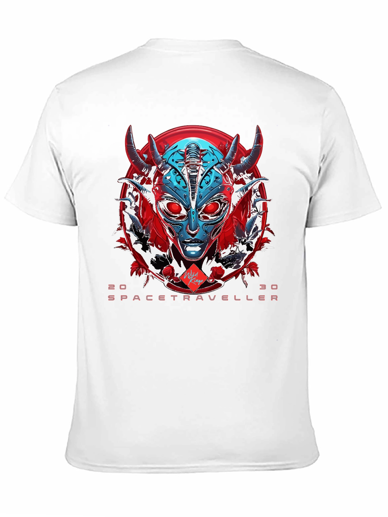 Sci-Fi Spacetraveller Graphic T-Shirt