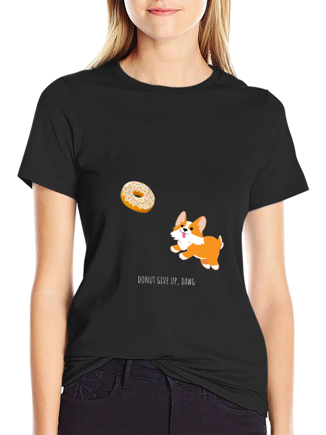 Donut Give Up Dawg T-Shirt