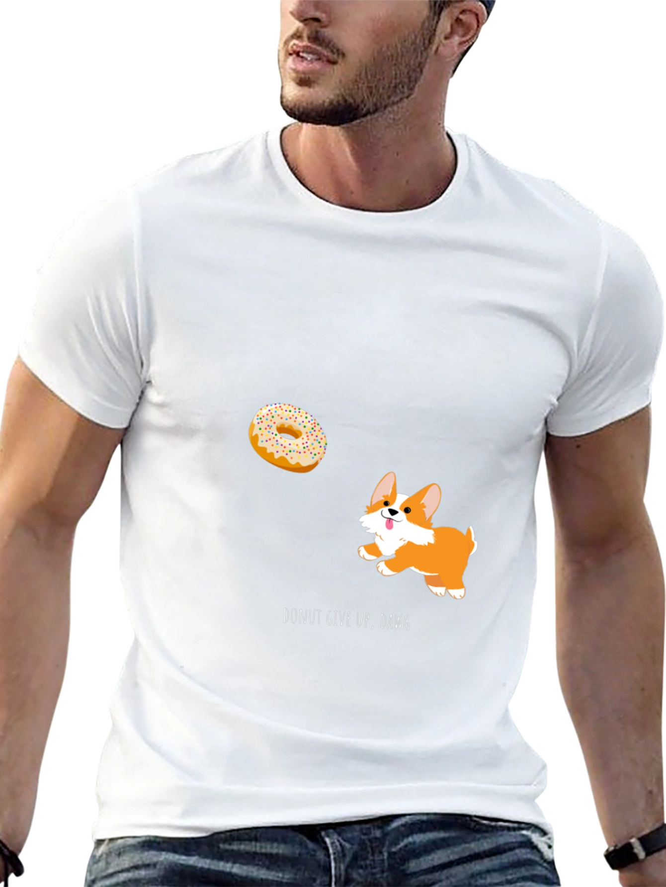 Donut Give Up Dawg T-Shirt