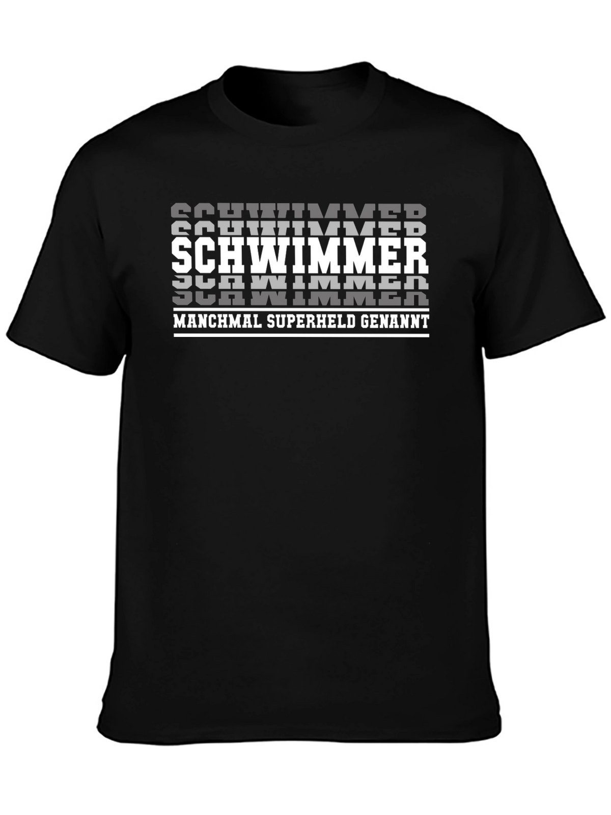 Schwimmer Superheld T-Shirt - Swimmer Gift