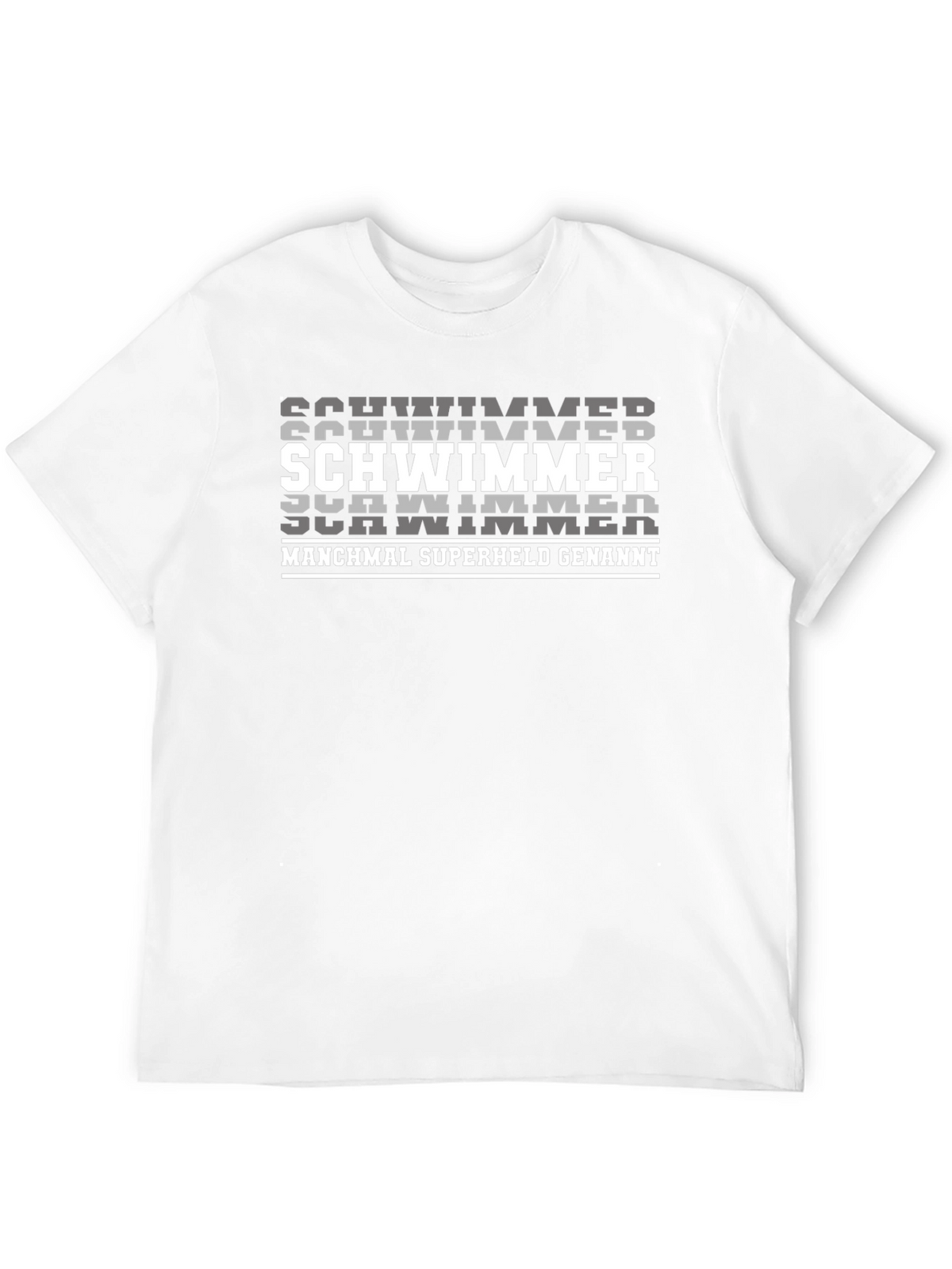 Schwimmer Superheld T-Shirt - Swimmer Gift