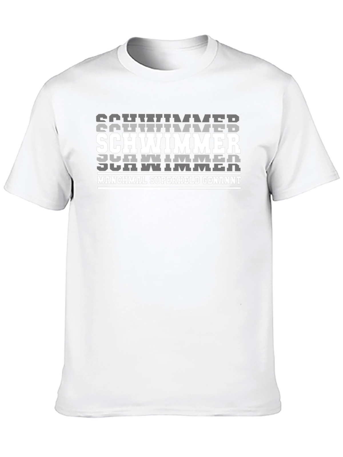 Schwimmer Superheld T-Shirt - Swimmer Gift