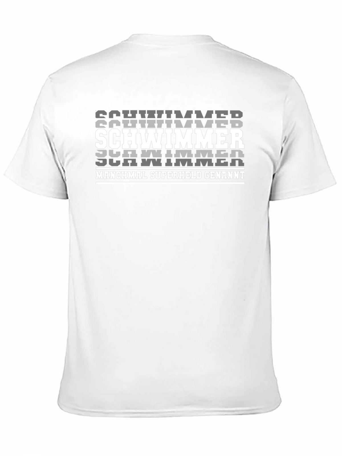 Schwimmer Superheld T-Shirt - Swimmer Gift