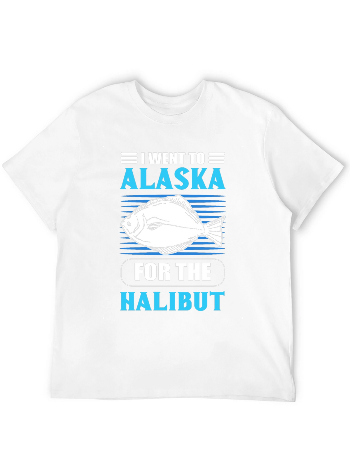 Alaska Halibut Fishing T-Shirt