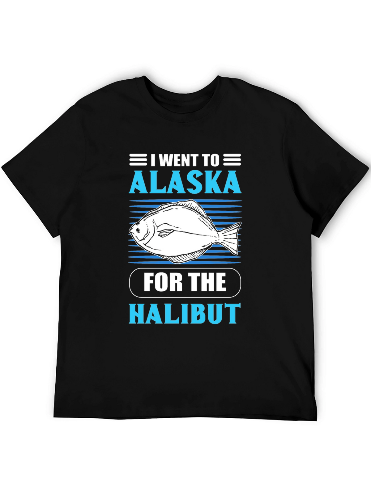 Alaska Halibut Fishing T-Shirt