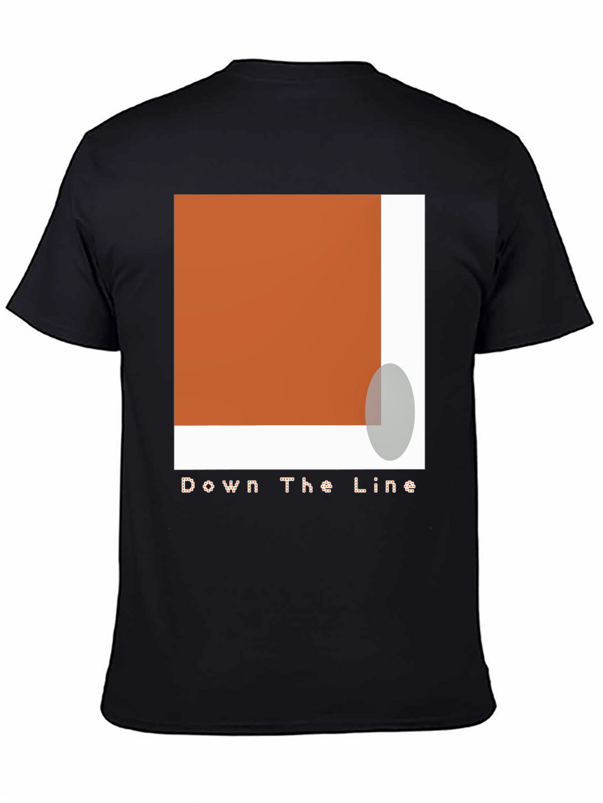 Modern Abstract Graphic Tee - Down The Line