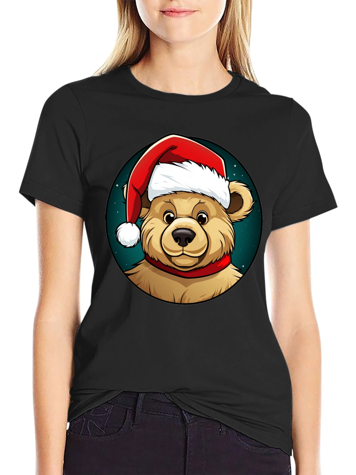 Festive Bear Graphic Tee