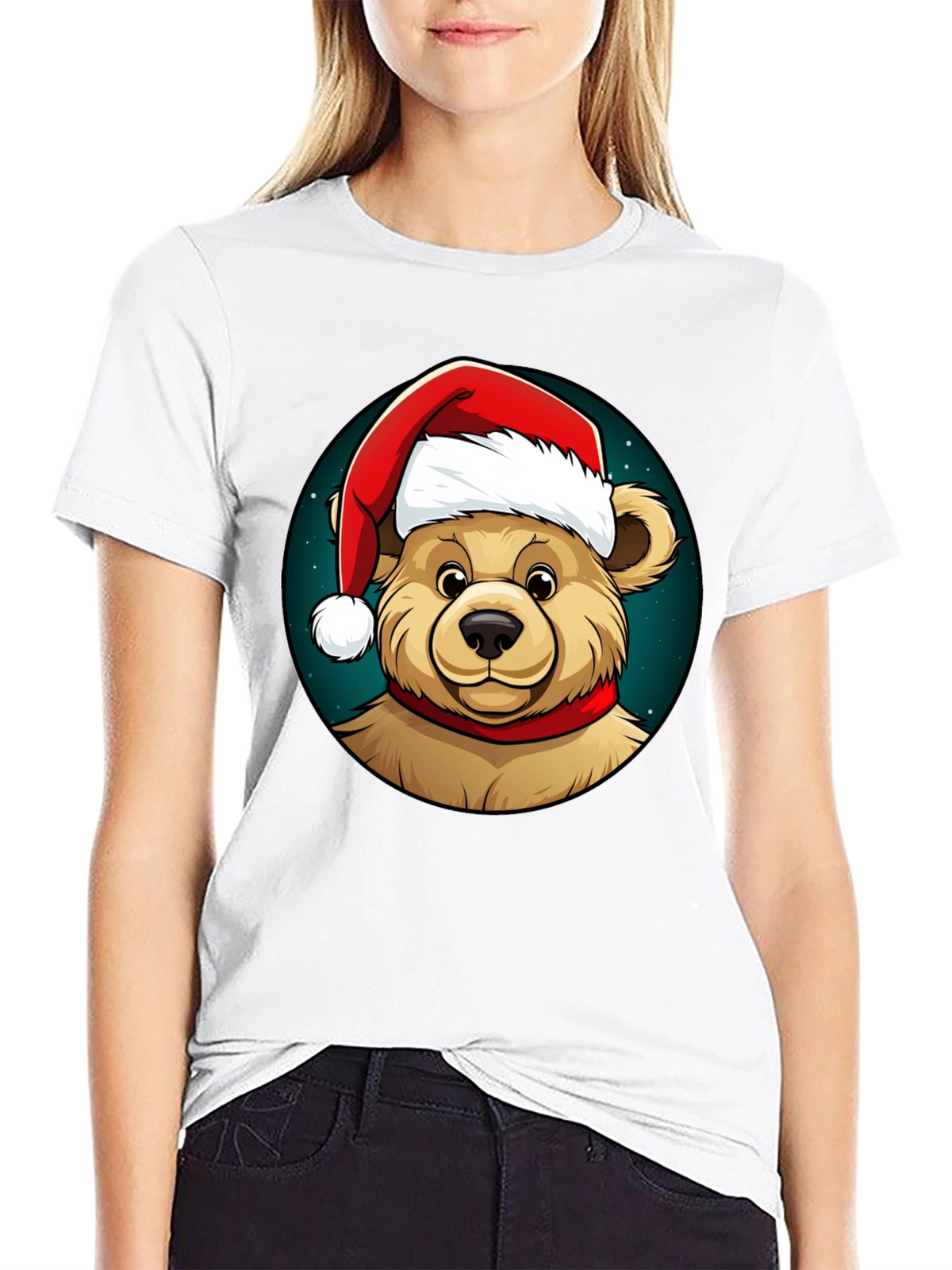 Festive Bear Graphic Tee