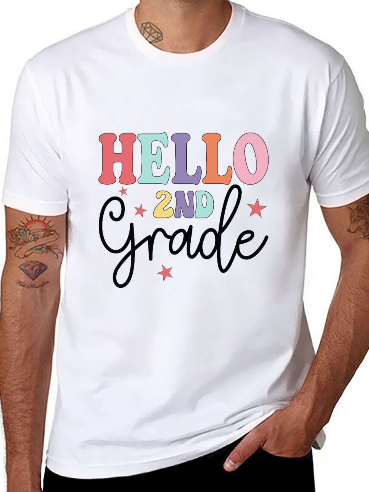 Hello 2nd Grade T-Shirt Back to School