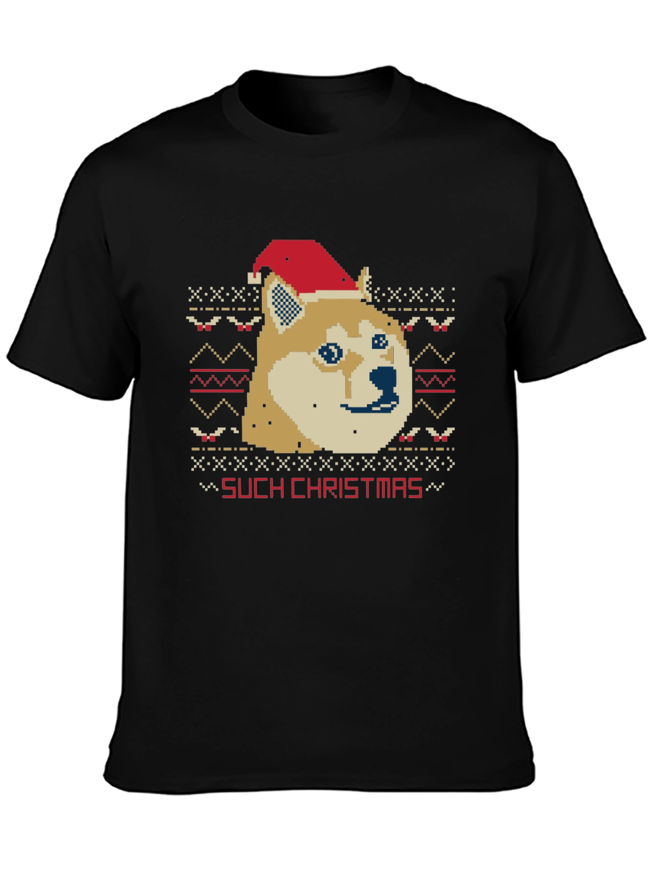 Such Christmas Doge Ugly Christmas Sweater T-Shirt