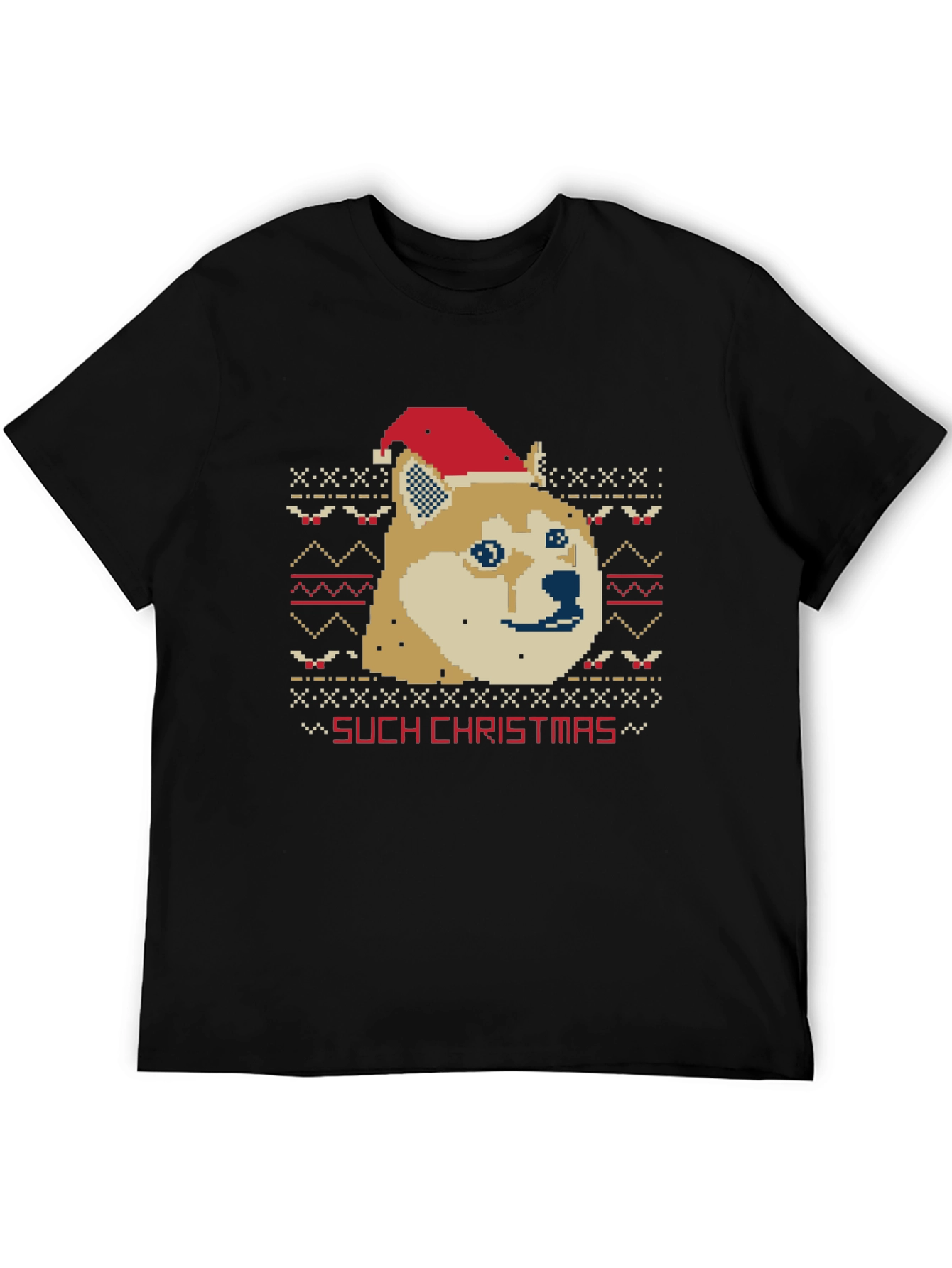 Such Christmas Doge Ugly Christmas Sweater T-Shirt