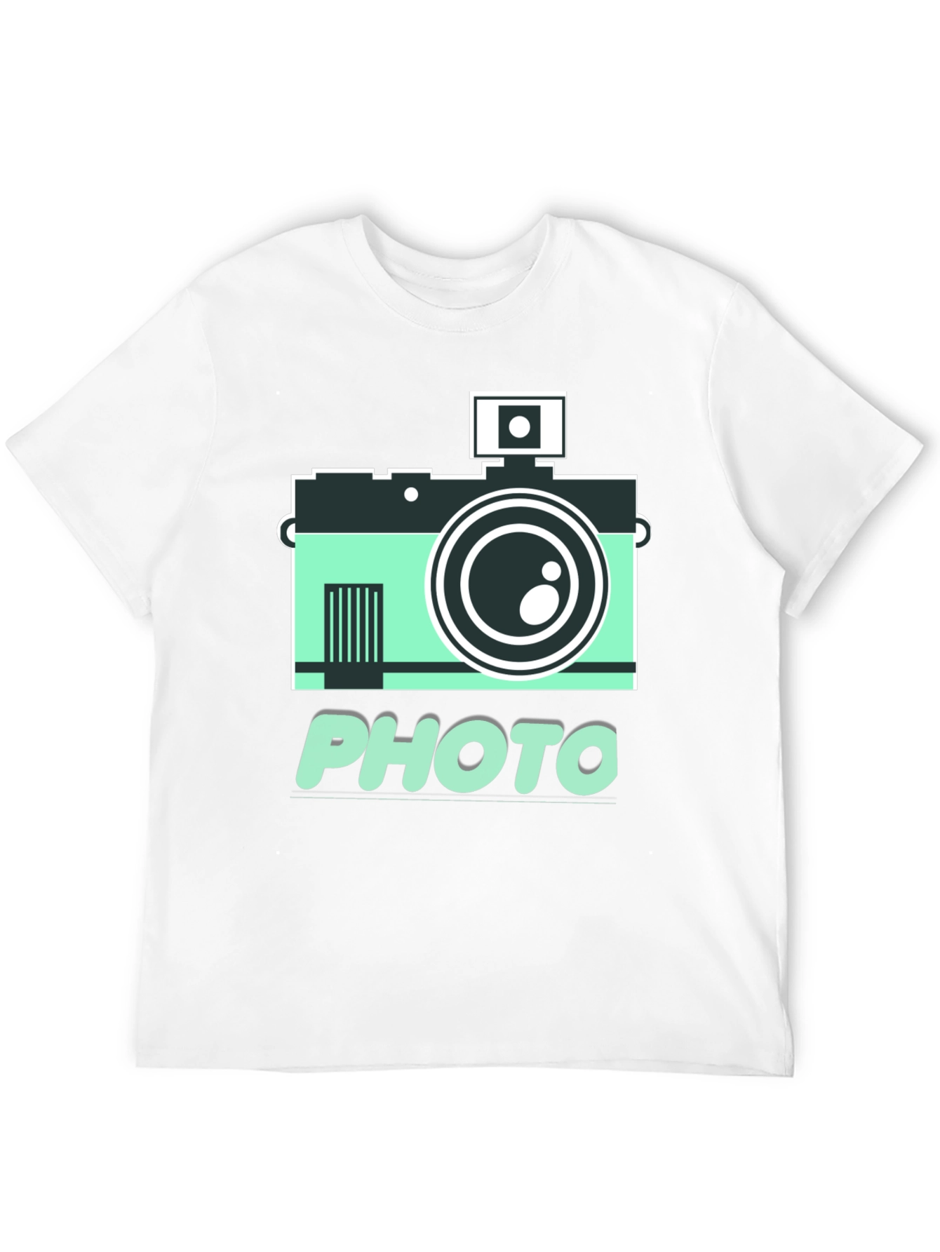 Retro Camera Photo Graphic T-Shirt