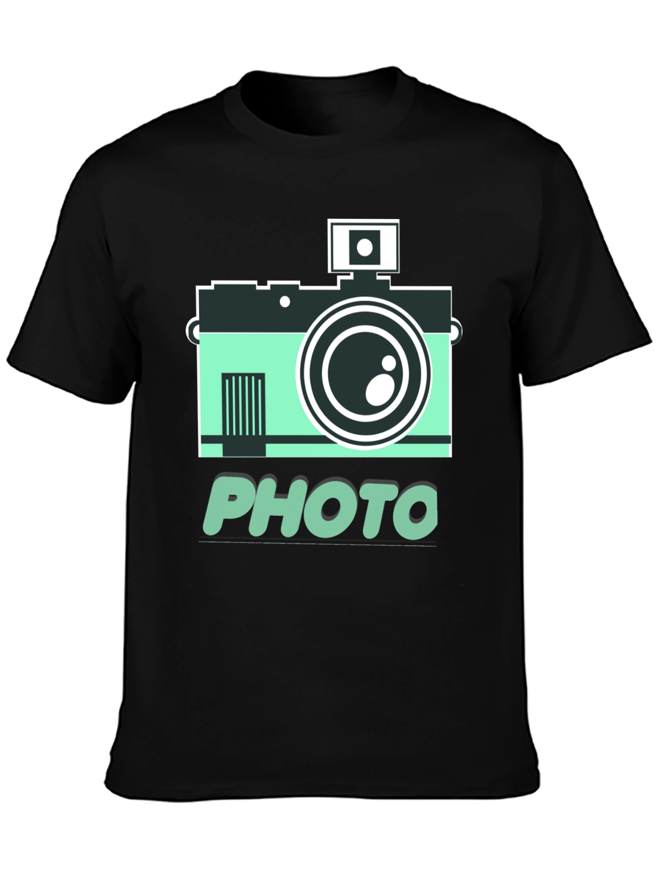 Retro Camera Photo Graphic T-Shirt