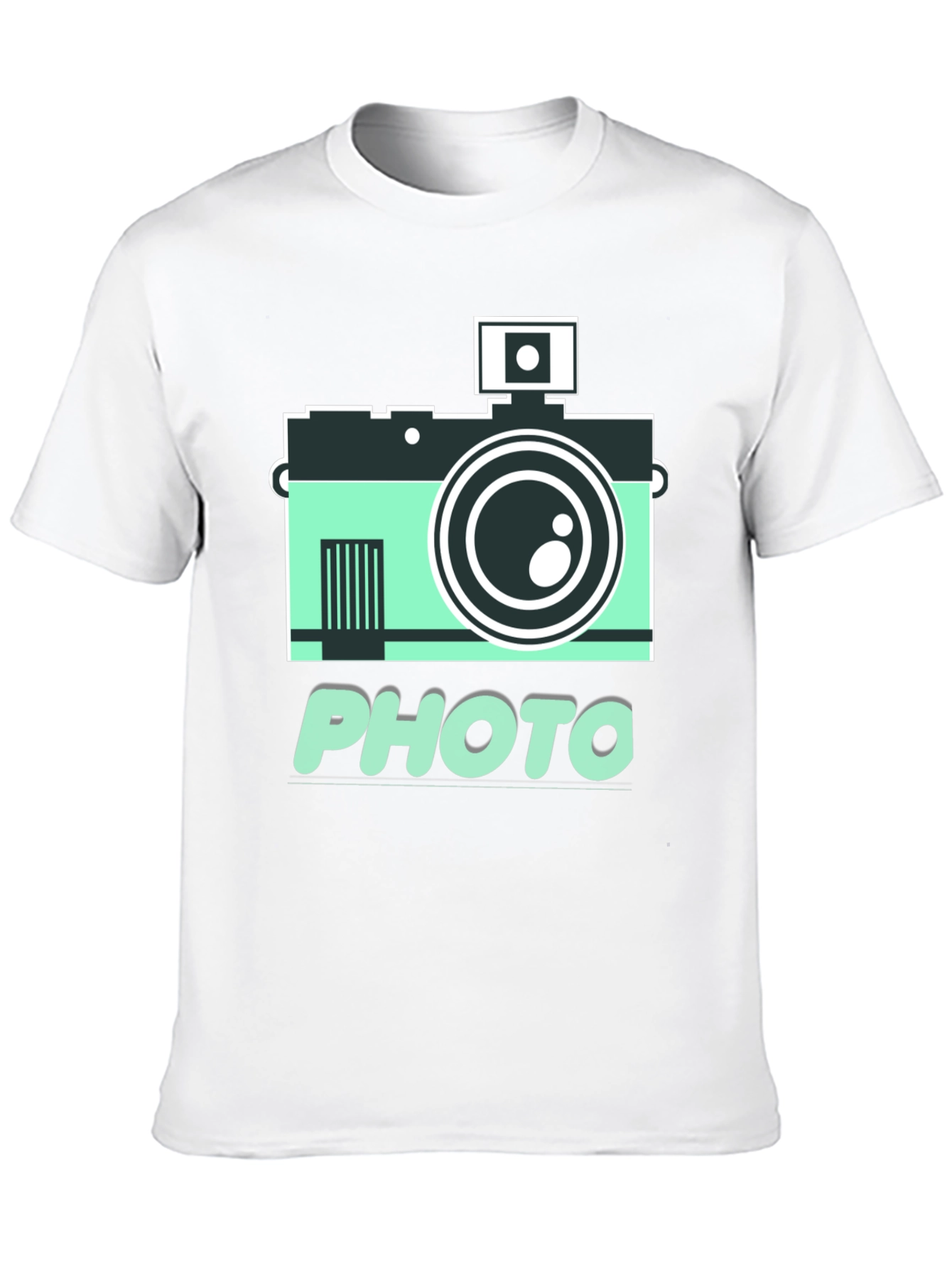 Retro Camera Photo Graphic T-Shirt