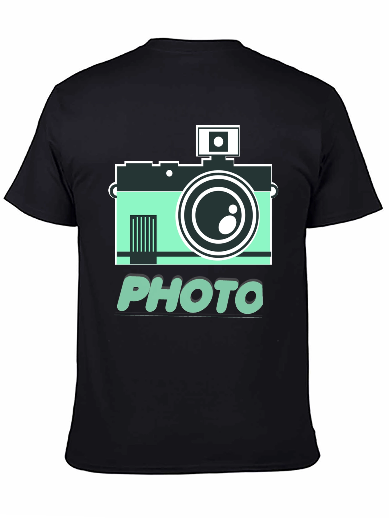 Retro Camera Photo Graphic T-Shirt