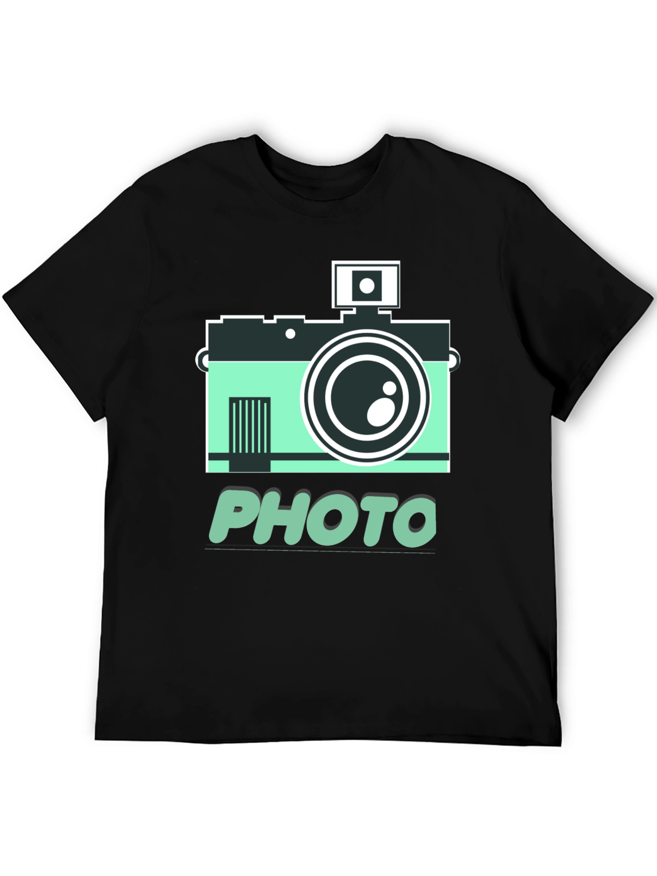 Retro Camera Photo Graphic T-Shirt
