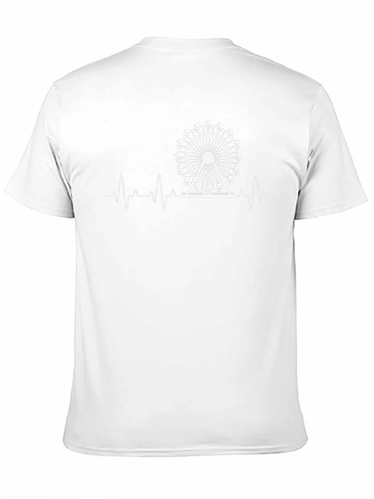 Ferris Wheel Heartbeat Graphic Tee