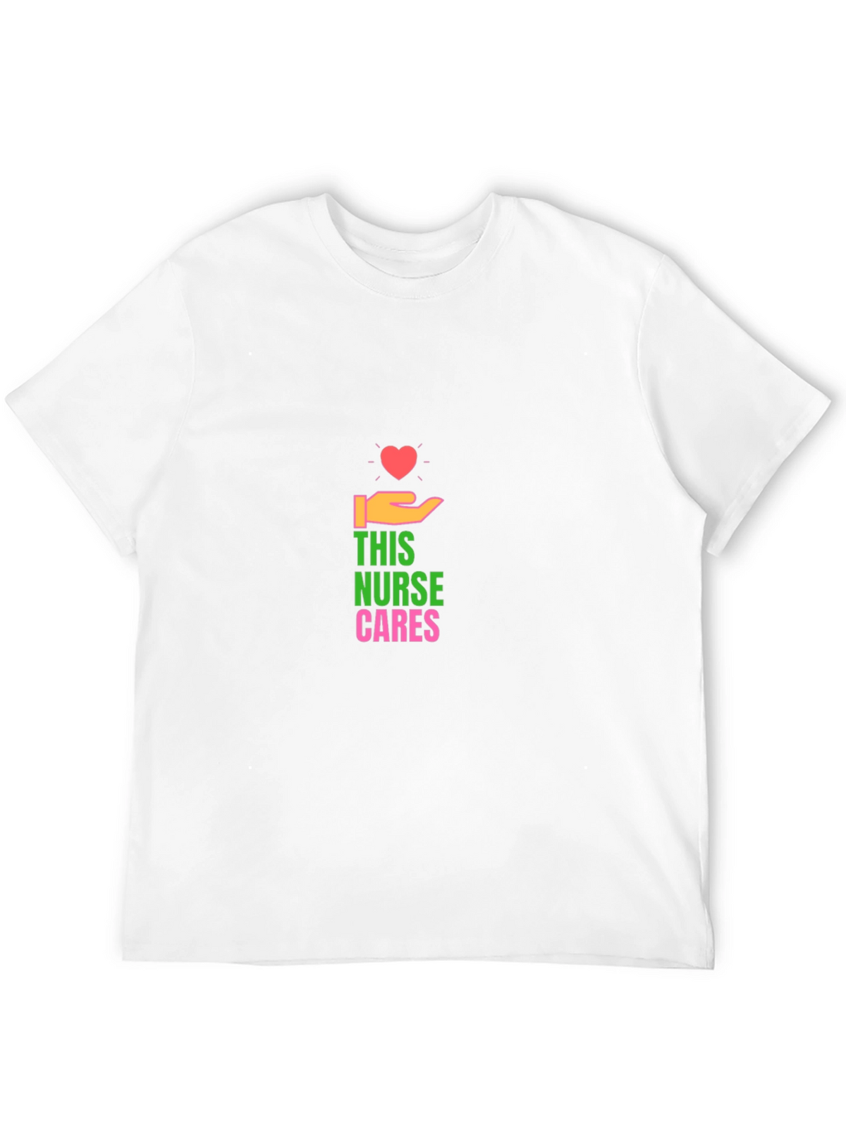 Nurse Cares Graphic T-Shirt