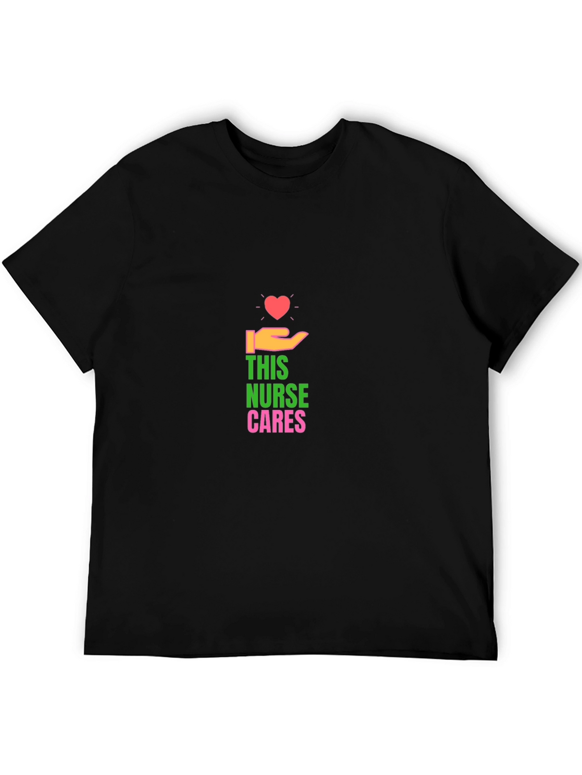 Nurse Cares Graphic T-Shirt