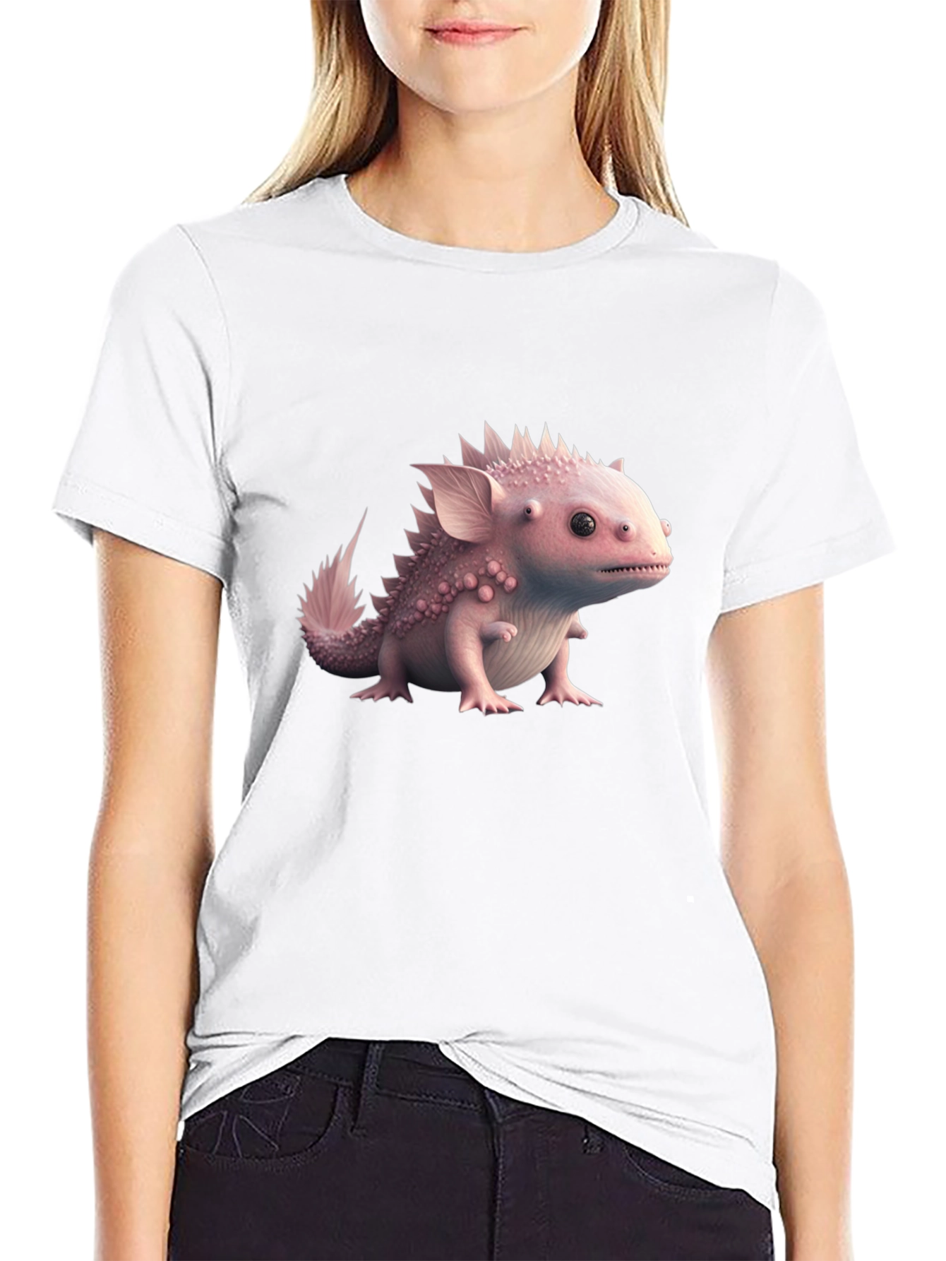 Axolotl Tee - Kawaii Lizard Shirt